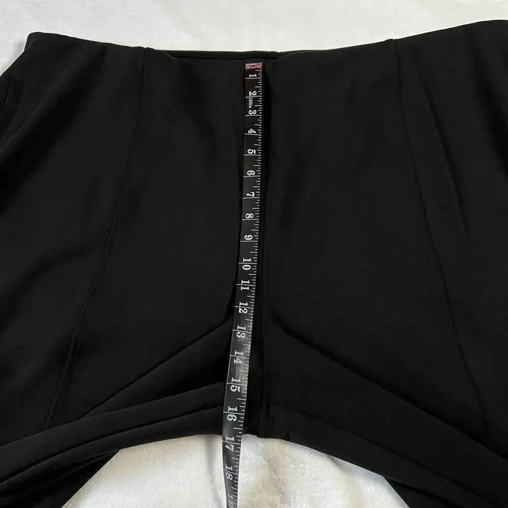 NEW a new day High Rise Wide Leg Pull On Pants Size 3X Casual Minimalist Comfy